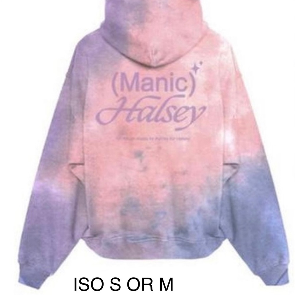 **ISO DO NOT BUY** HALSEY MANIC MARBLE HOODIE SIZE S OR M